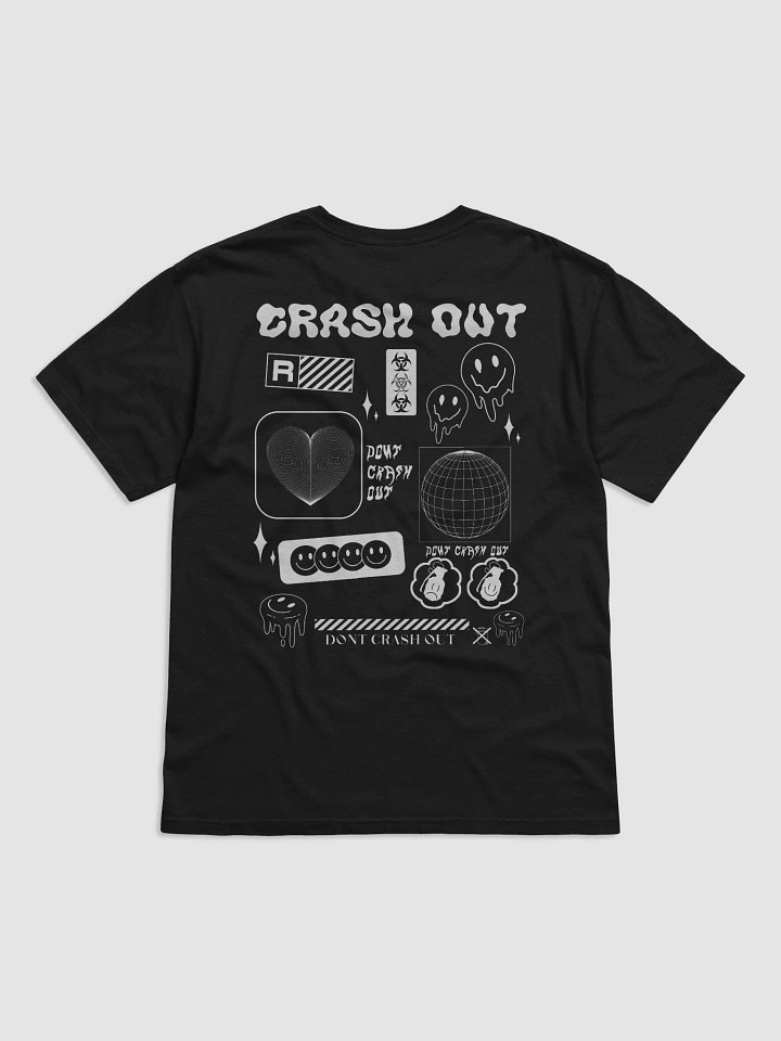 CRASH OUT TEE (WHITE) product image (1)