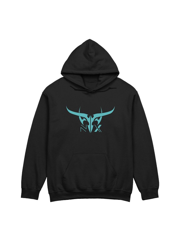 NTX Teal Skull Hoodie product image (1)