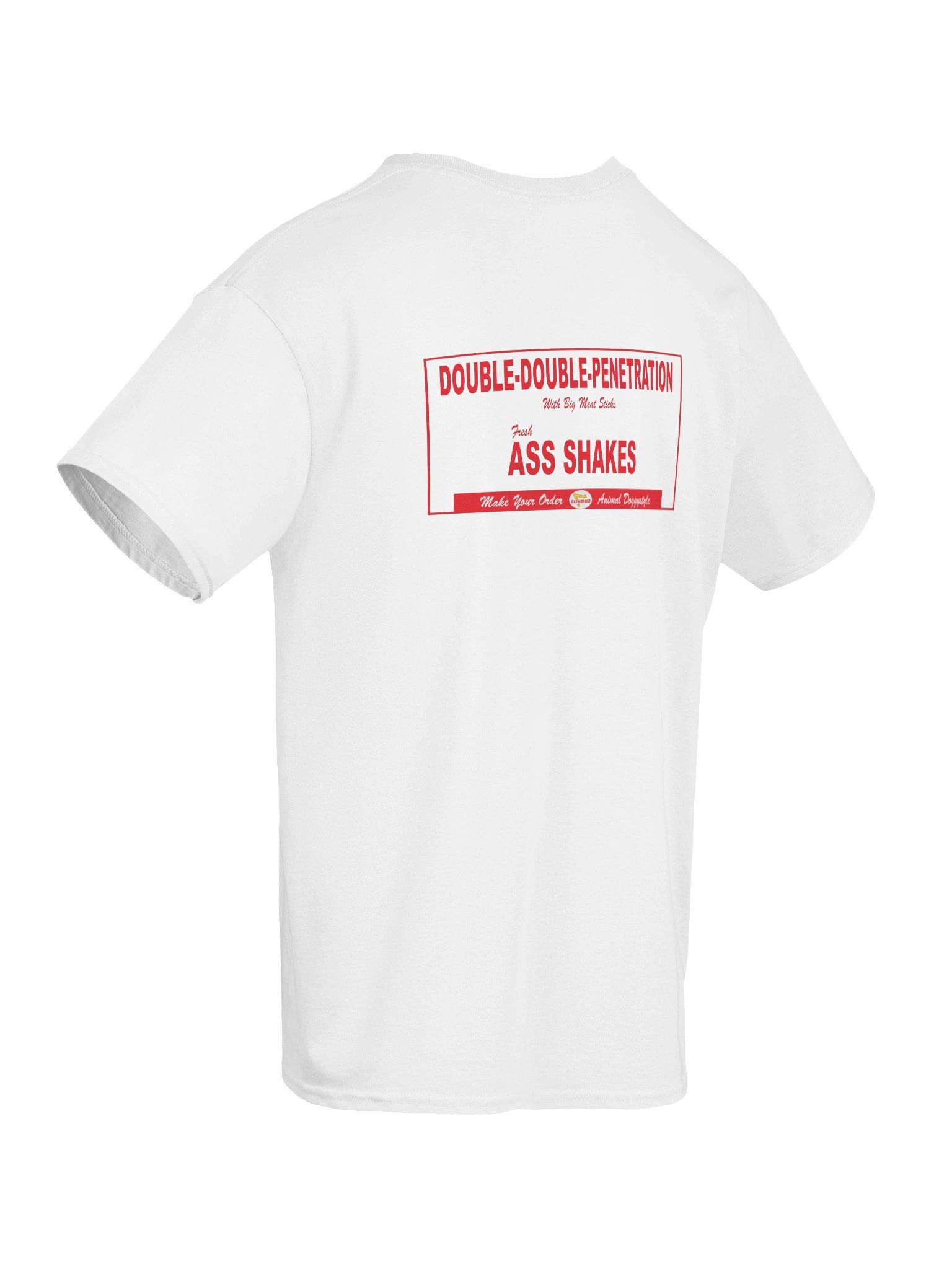 Eat Her Out Restaurant Parody Tee (white) product image (8)