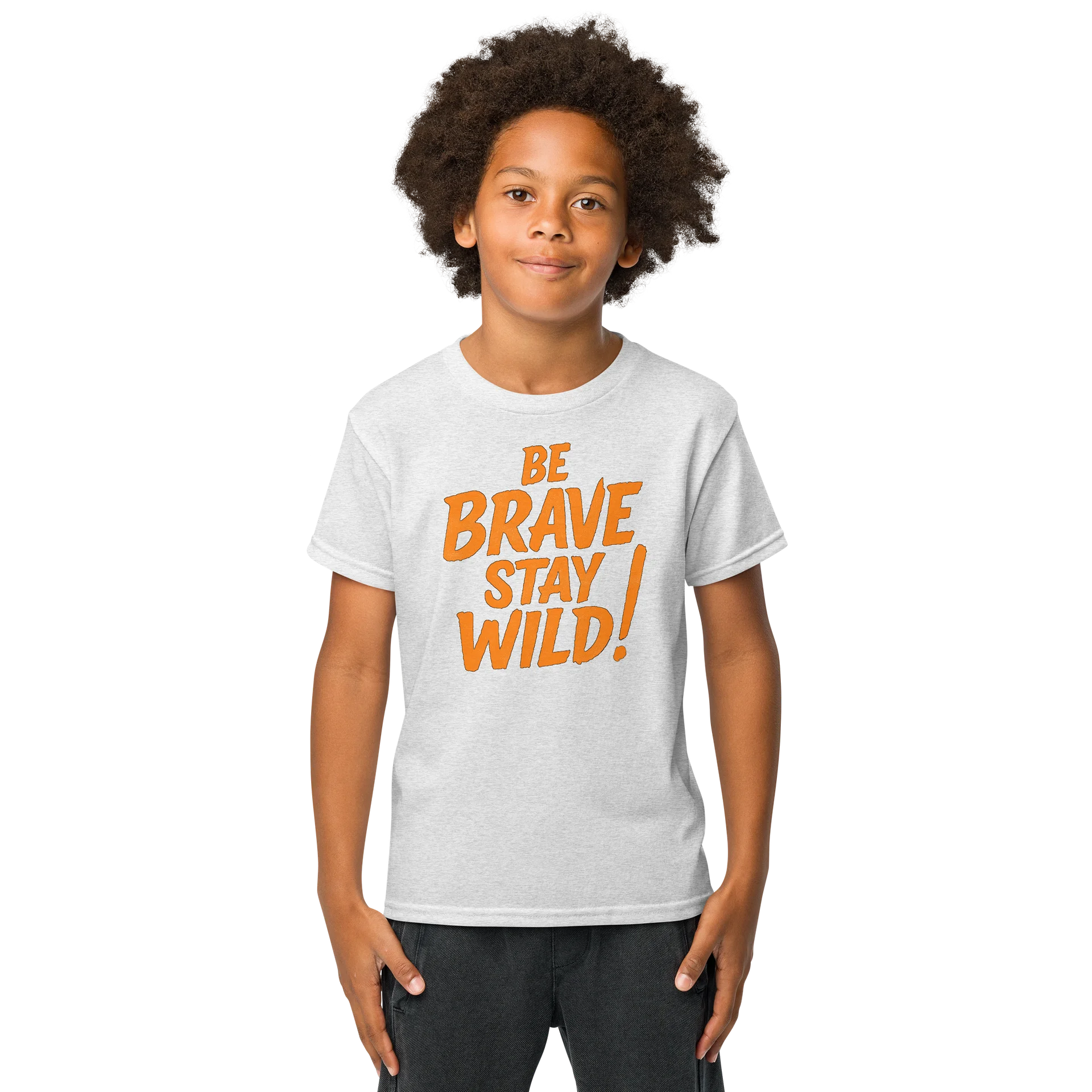 Be Brave Stay Wild! Youth Sports T-Shirt product image (65)