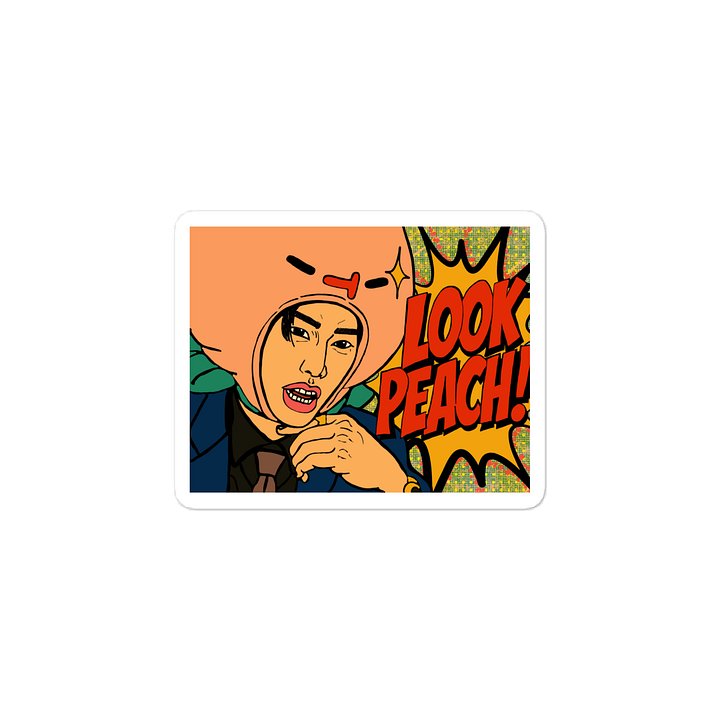 "Lookpeach" - Me & Thee Decal product image (2)