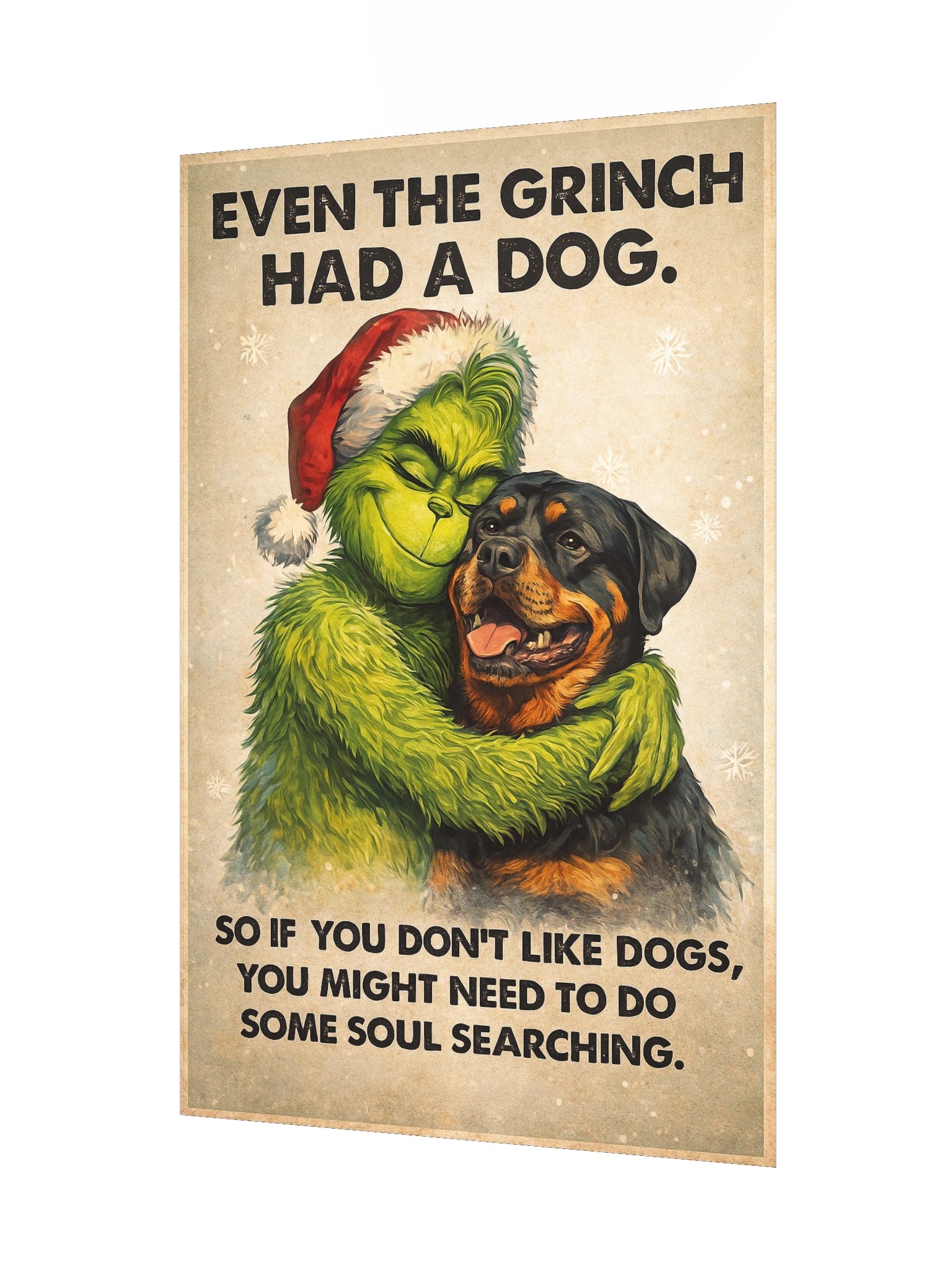 Rottweiler & Grinch Poster product image (7)