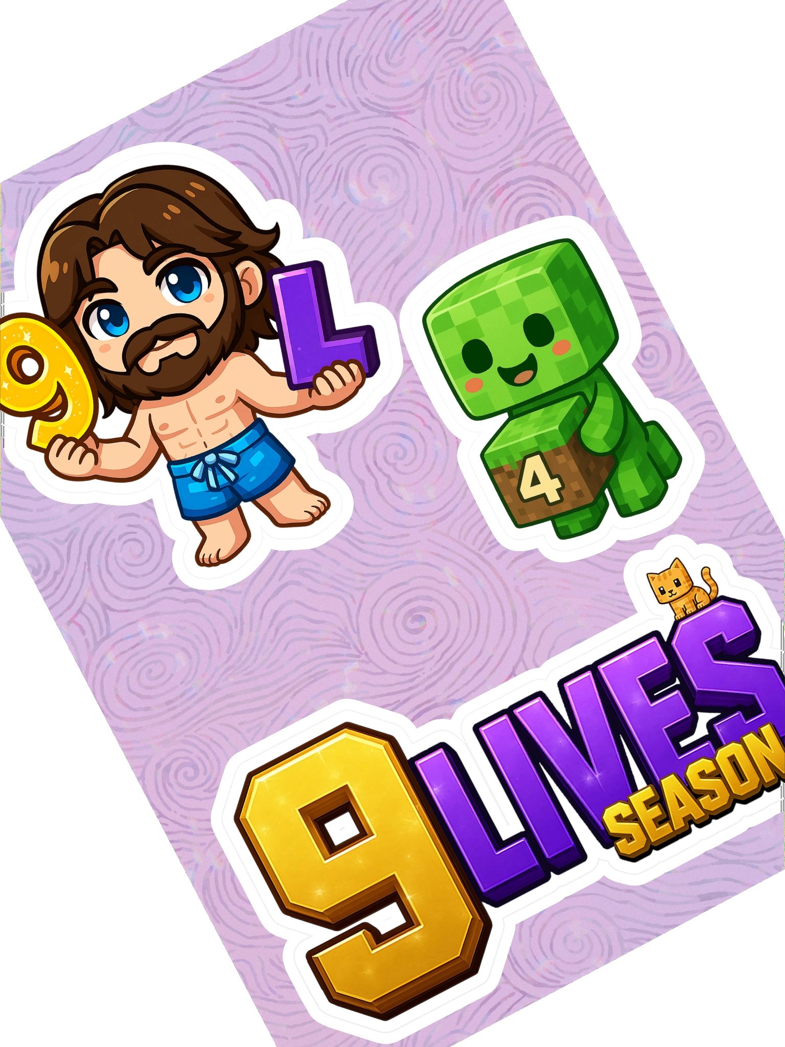 9LS4 StrokinGun Sticker Sheet product image (2)