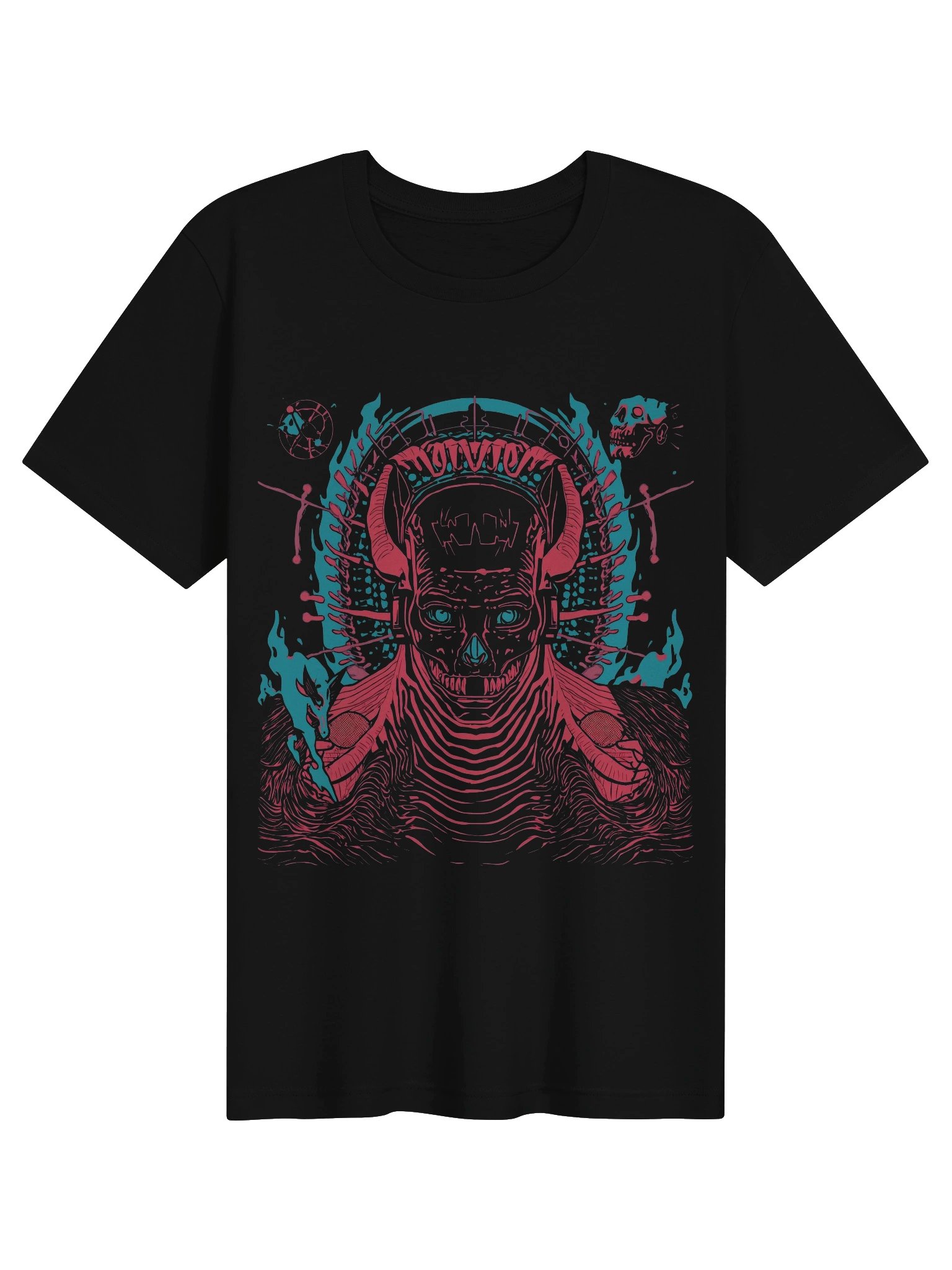 Neon Halo Demon Lightweight T-Shirt product image (1)