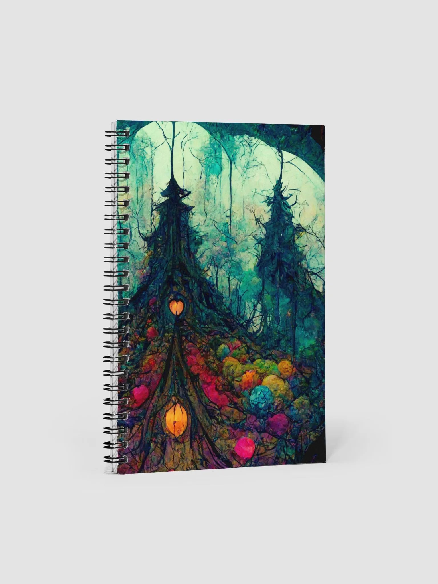 Enchanted Forest Spiral Notebook product image (1)