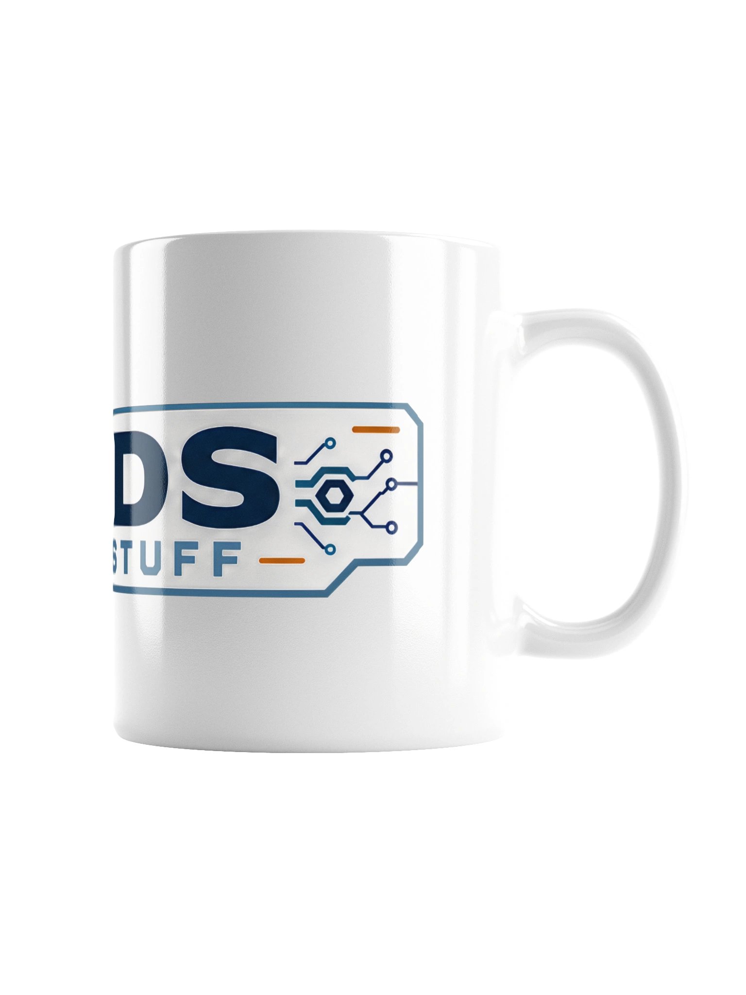 Dads Know Stuff Large Logo White Mug product image (8)