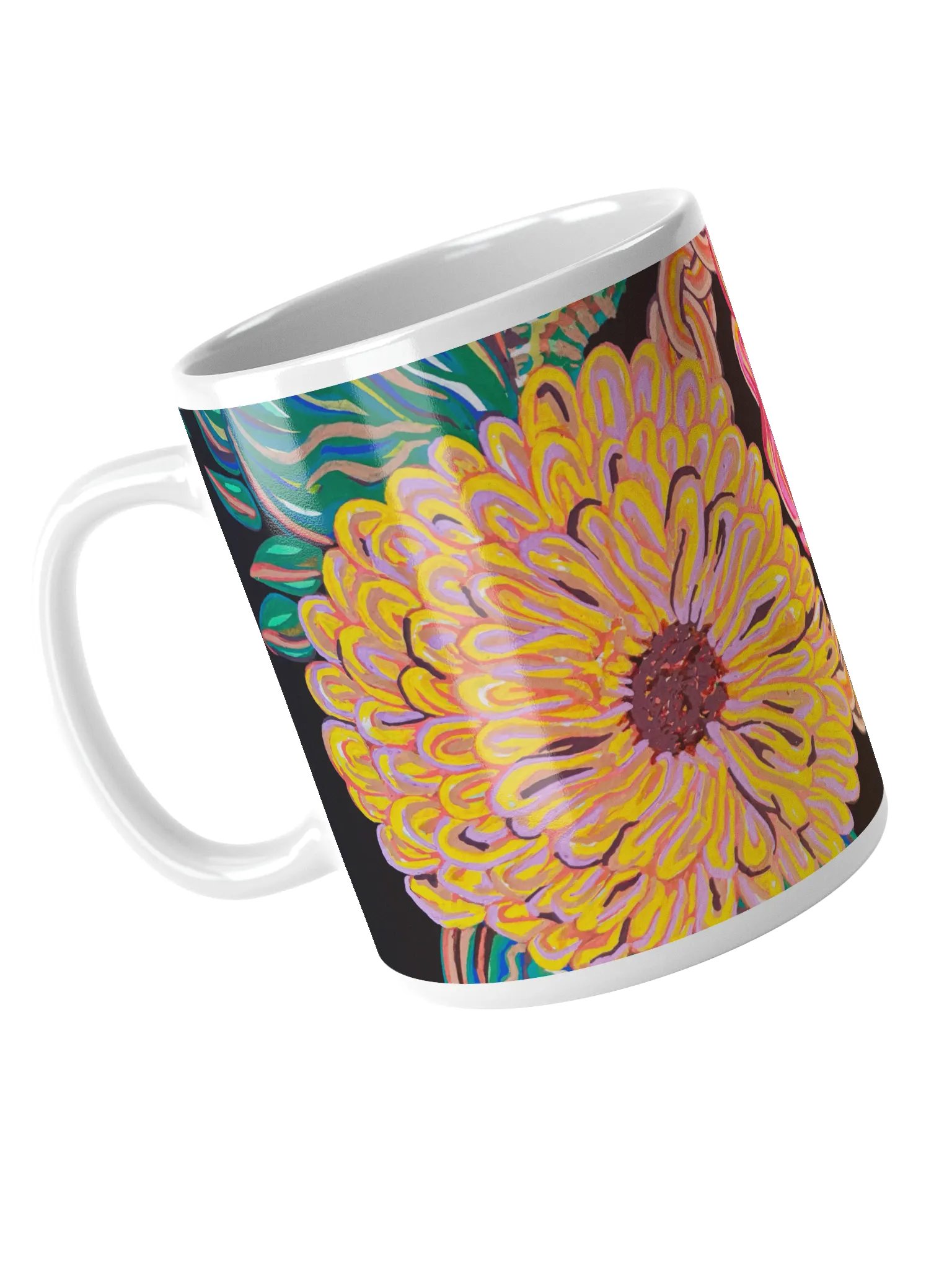 Flowers & Chains 1 Mug product image (3)