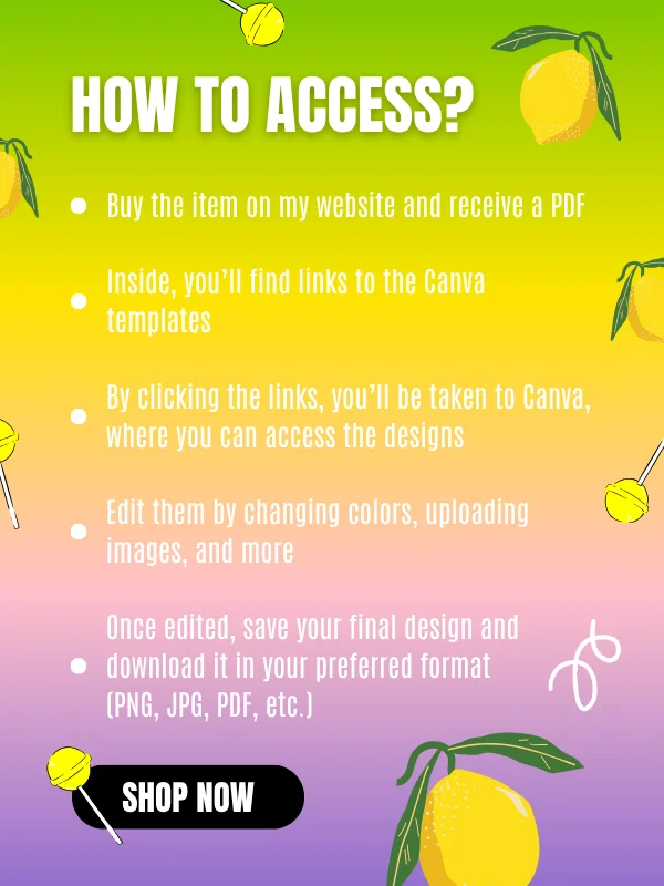 MRR/PLR Instagram Food Feed Templates product image (10)