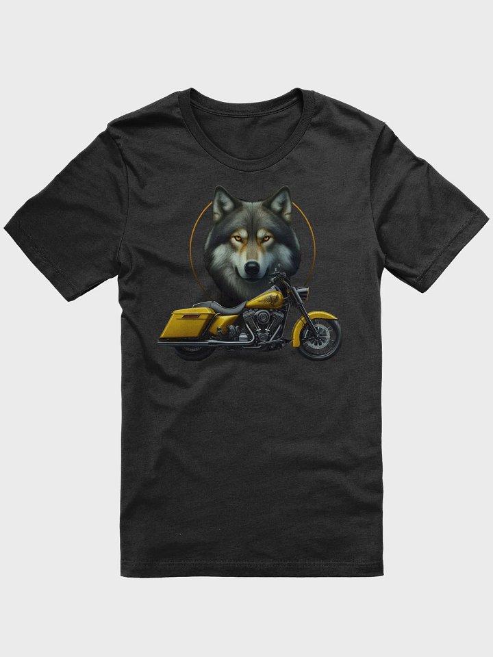 Motorcycle and Wolf - Unisex T-Shirt #3 product image (1)