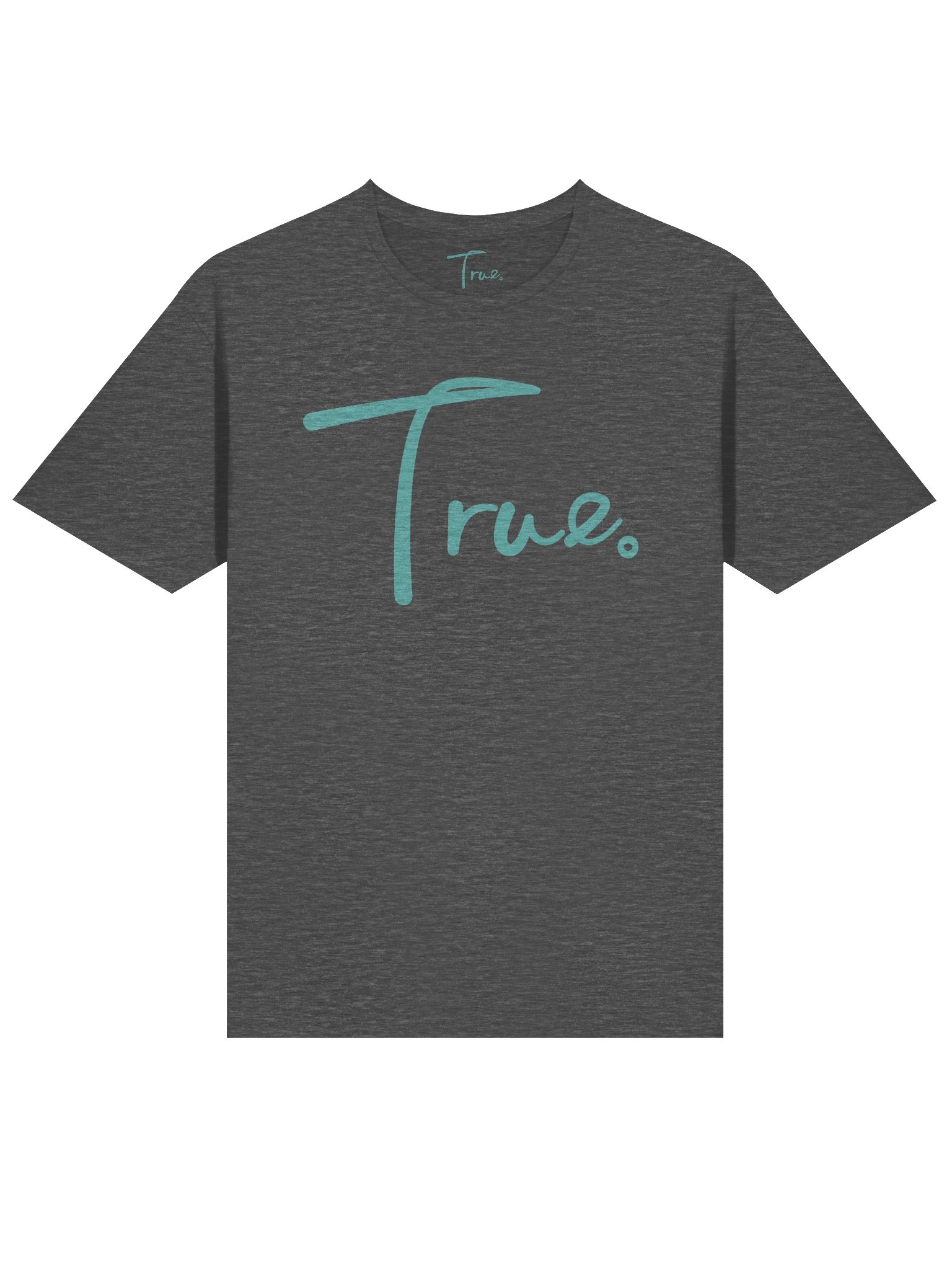 The Daily — in Dark Heather Grey + Dimple Blue (Unisex) product image (1)