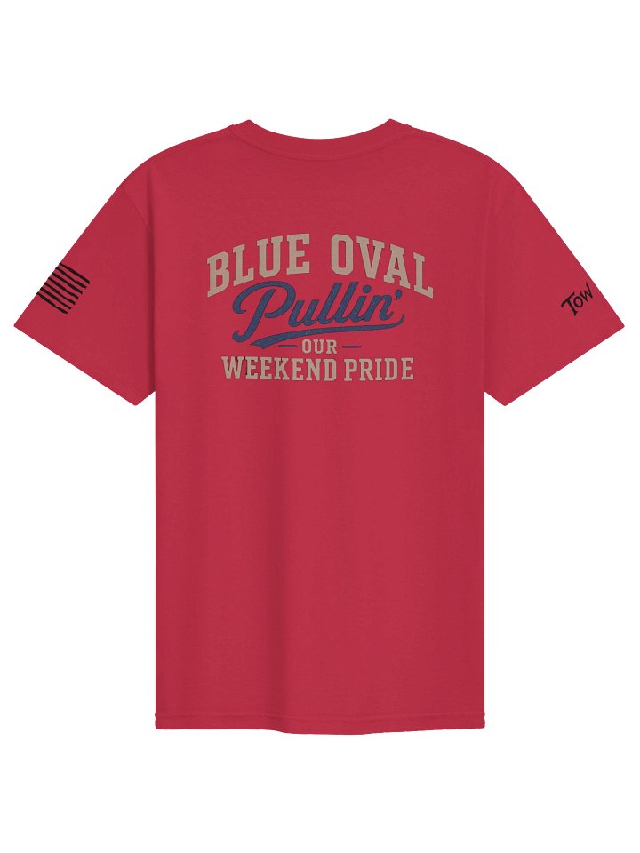 Blue Oval Pullin' Our Weekend Pride Tee product image (17)