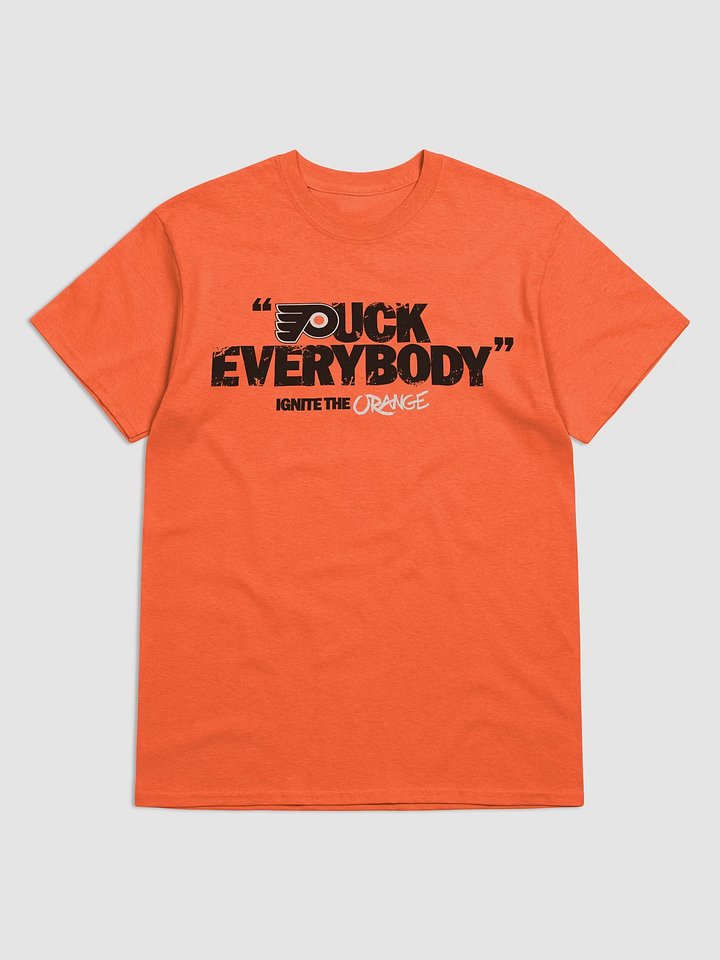 Philadelphia Flyers "Puck Everybody" T-Shirt | Ignite the Orange 2026 Playoffs Tee product image (2)
