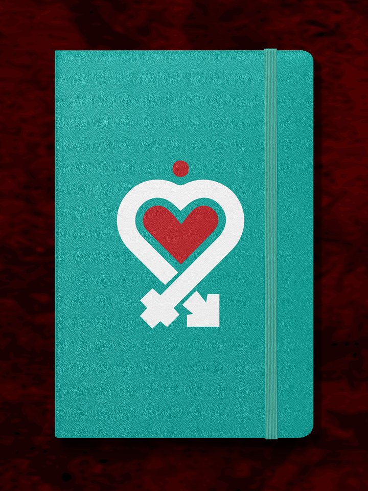 L2A HEART Hardcover Bound Notebook product image (1)