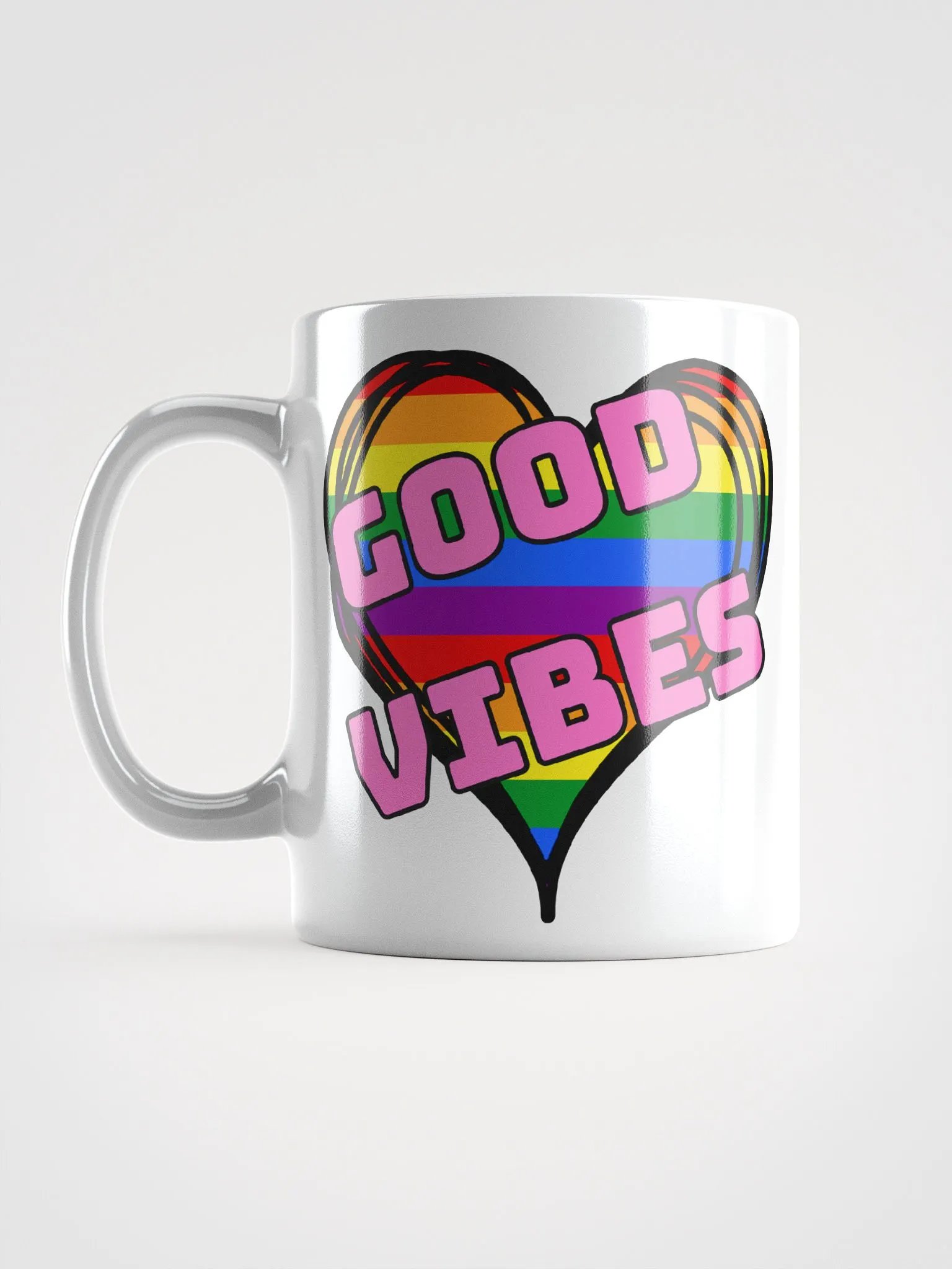 Good Vibes White Mug product image (6)