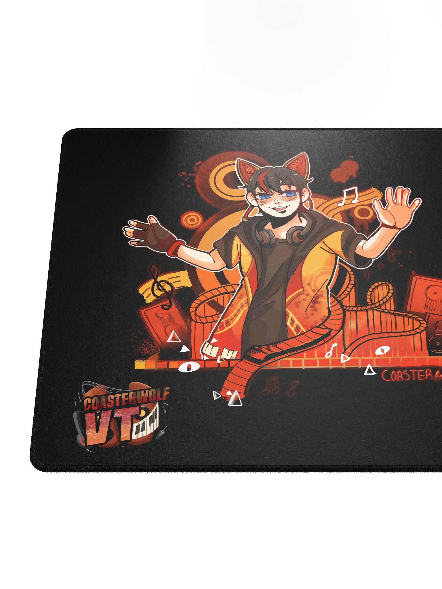 Coaster metro thrill vibes gaming mouse pad product image (4)