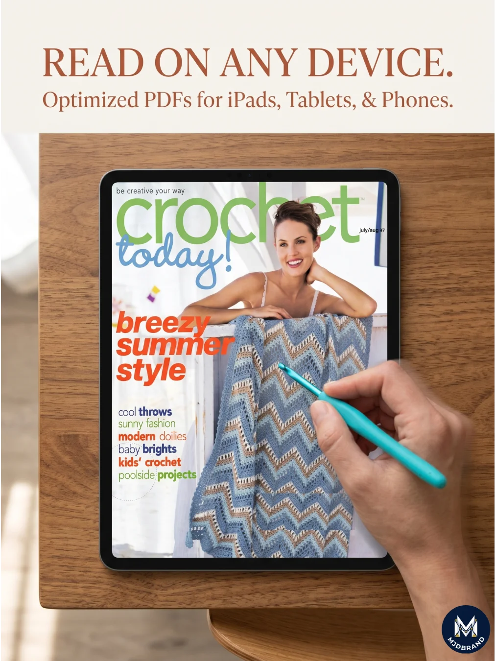 A Year of Vintage Crochet: The 2007 "Crochet Today!" 5-Issue Digital Vault product image (4)