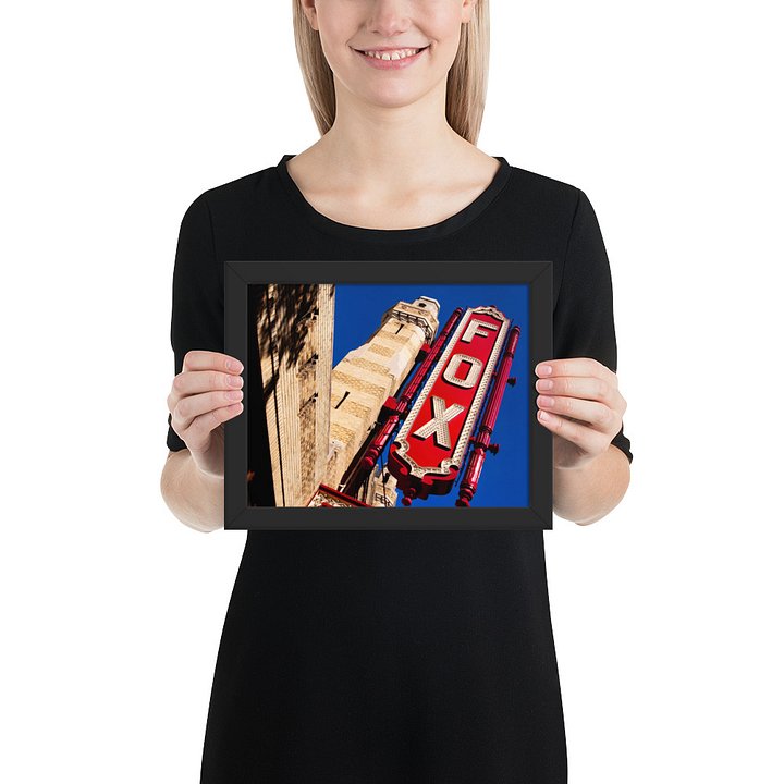 Fox Theatre – Landmark Atlanta Art Studio Studio Framed Print product image (2)