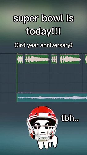 it’s that time of the year again #superbowl #tbh #meme #flstudio #character
