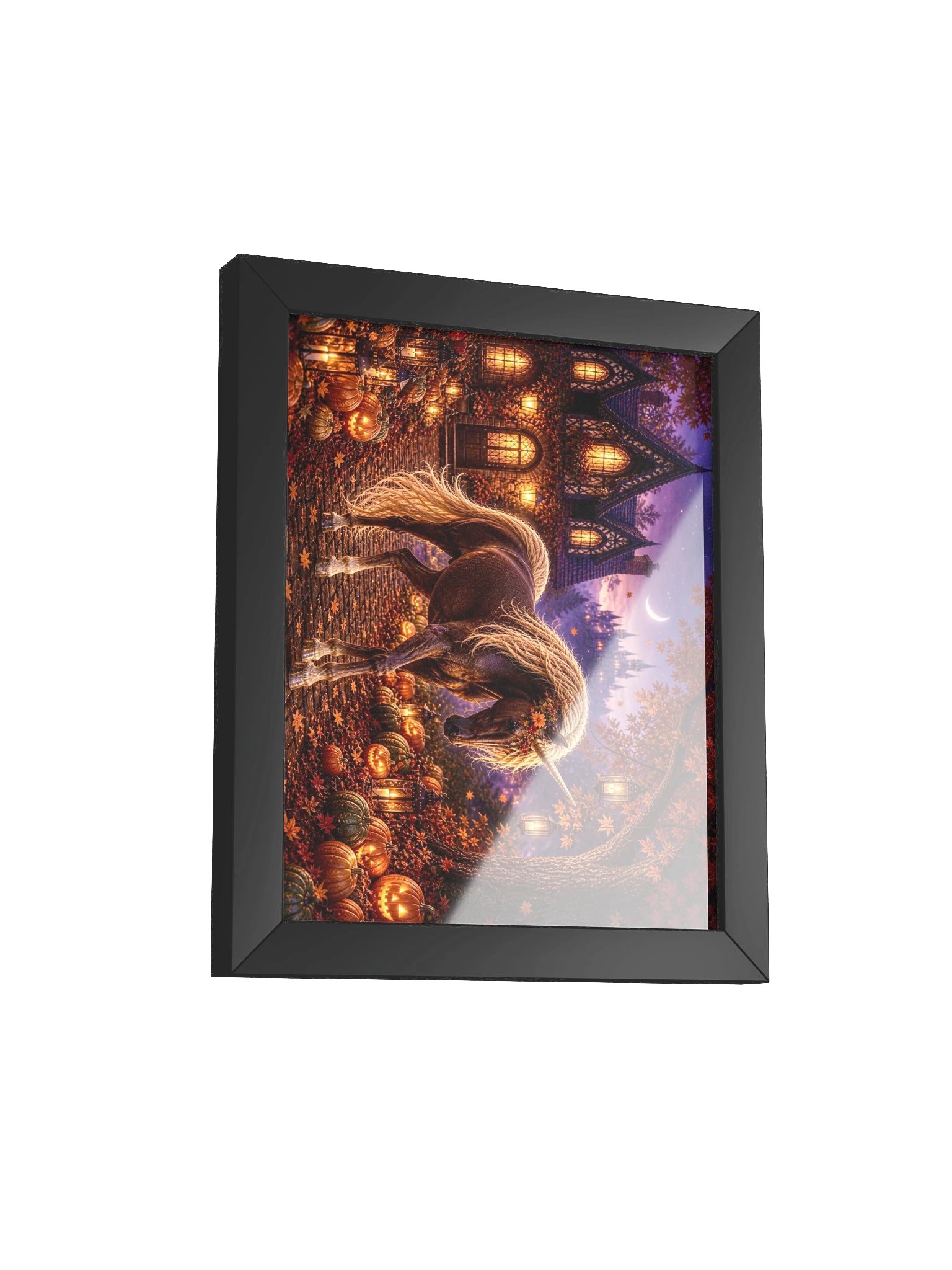 Halloween Unicorn Framed Poster product image (40)