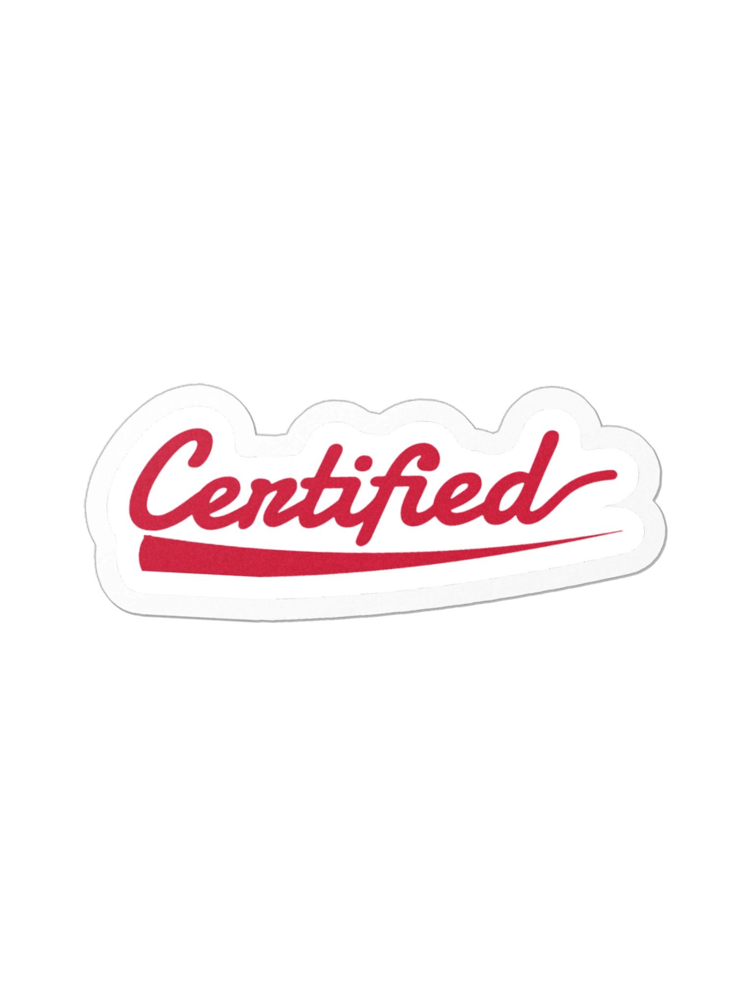 Certified Swoosh – Red product image (1)