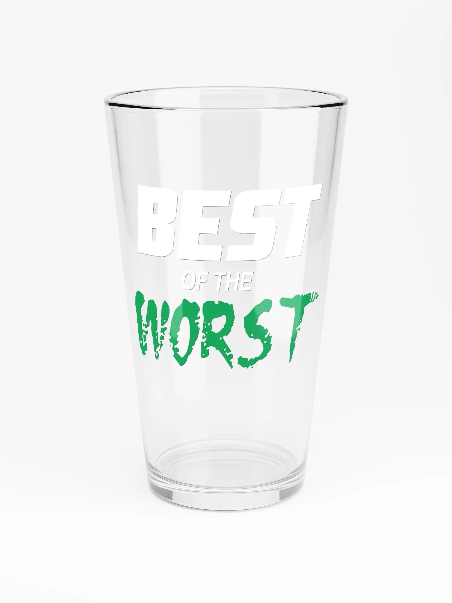 Best of the Worst Pint Glass product image (3)