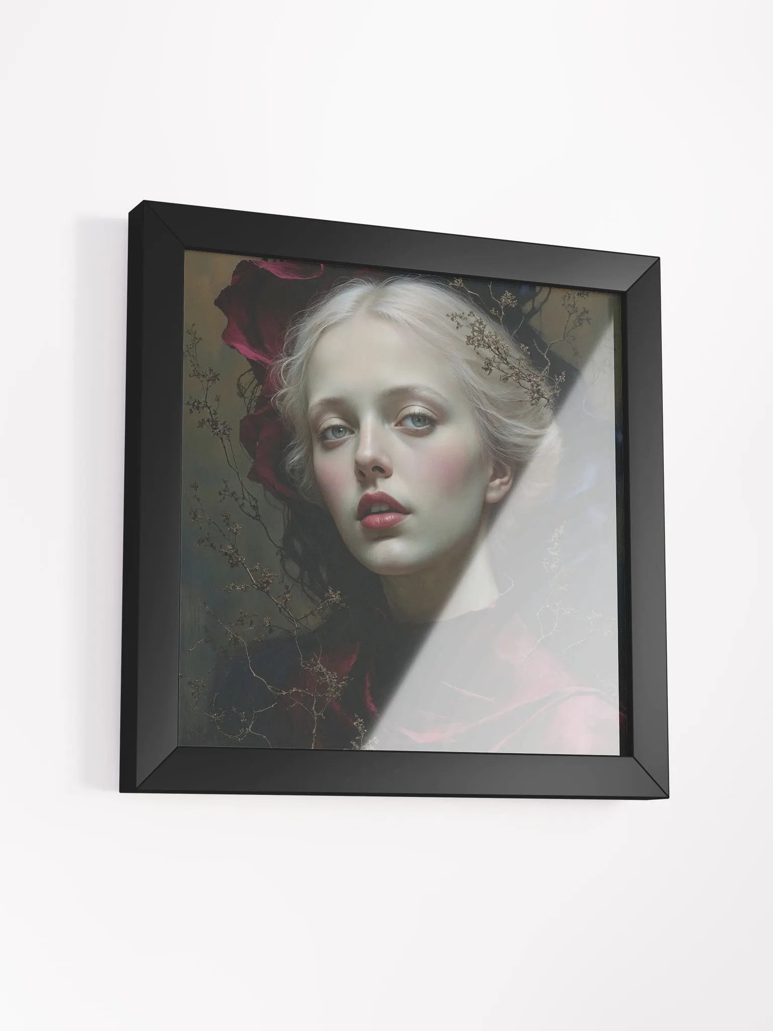 Ethereal Elegance Portrait Framed Print product image (23)