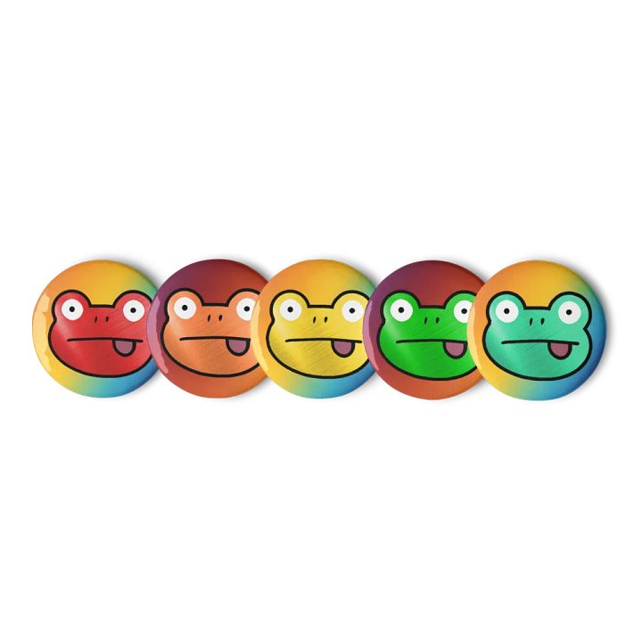 Set 1 of 2 Froggy Pins product image (1)