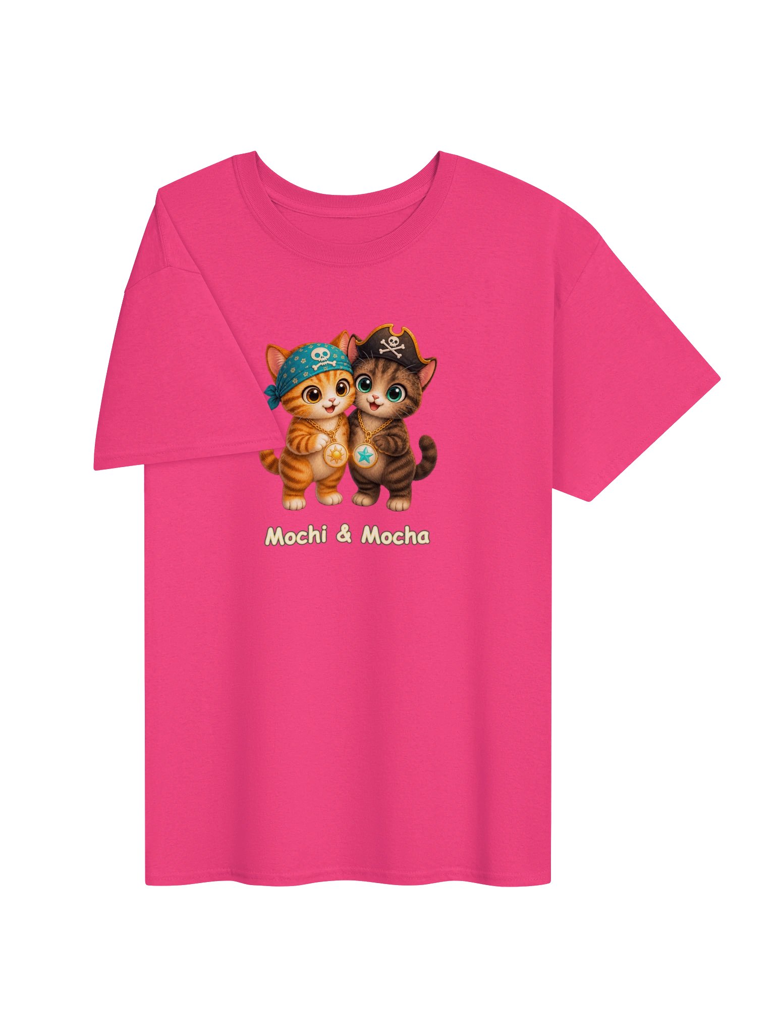 Mochi & Mocha Pirate Pals T-Shirt product image (23)