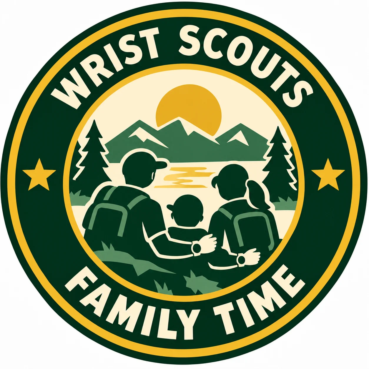 BB-009 Wrist Scouts – Family Time Digital Badge product image (1)