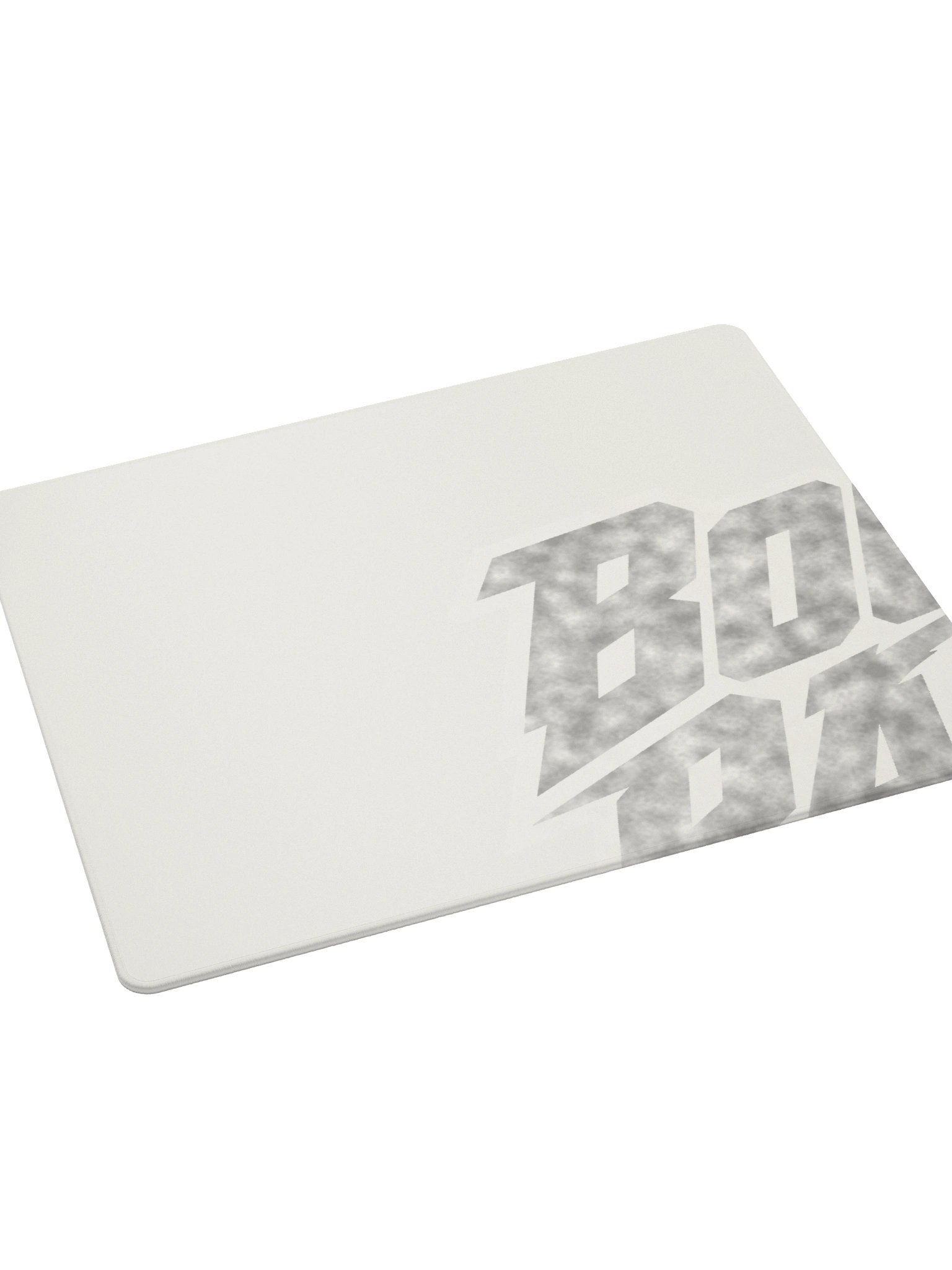 Mousepad Logo Bootpads Desgastado Blanco product image (5)