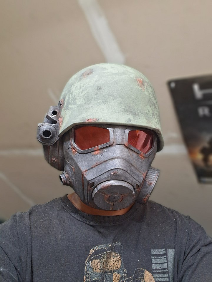 Fallout NCR Helmet life size 3D Printed Prop product image (1)