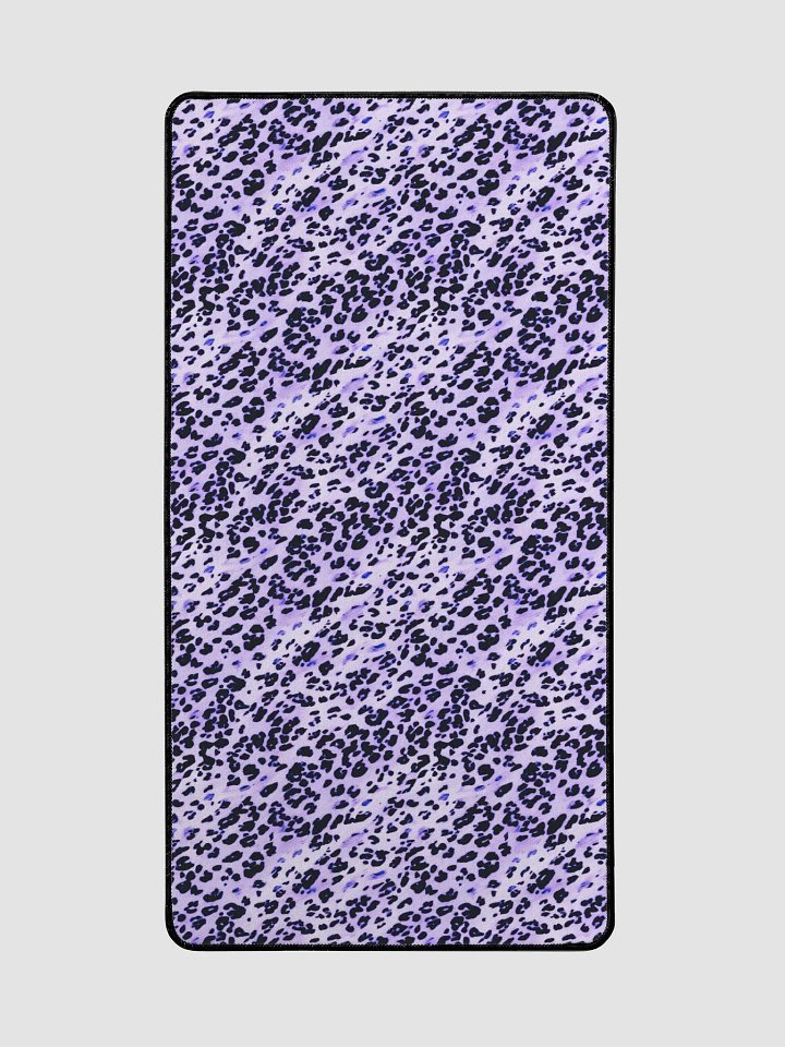 Purple Leopard Skin Desk Mat product image (2)