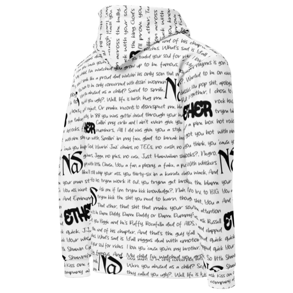 Ether - Nas - WHITE - Unisex Hoodie product image (4)