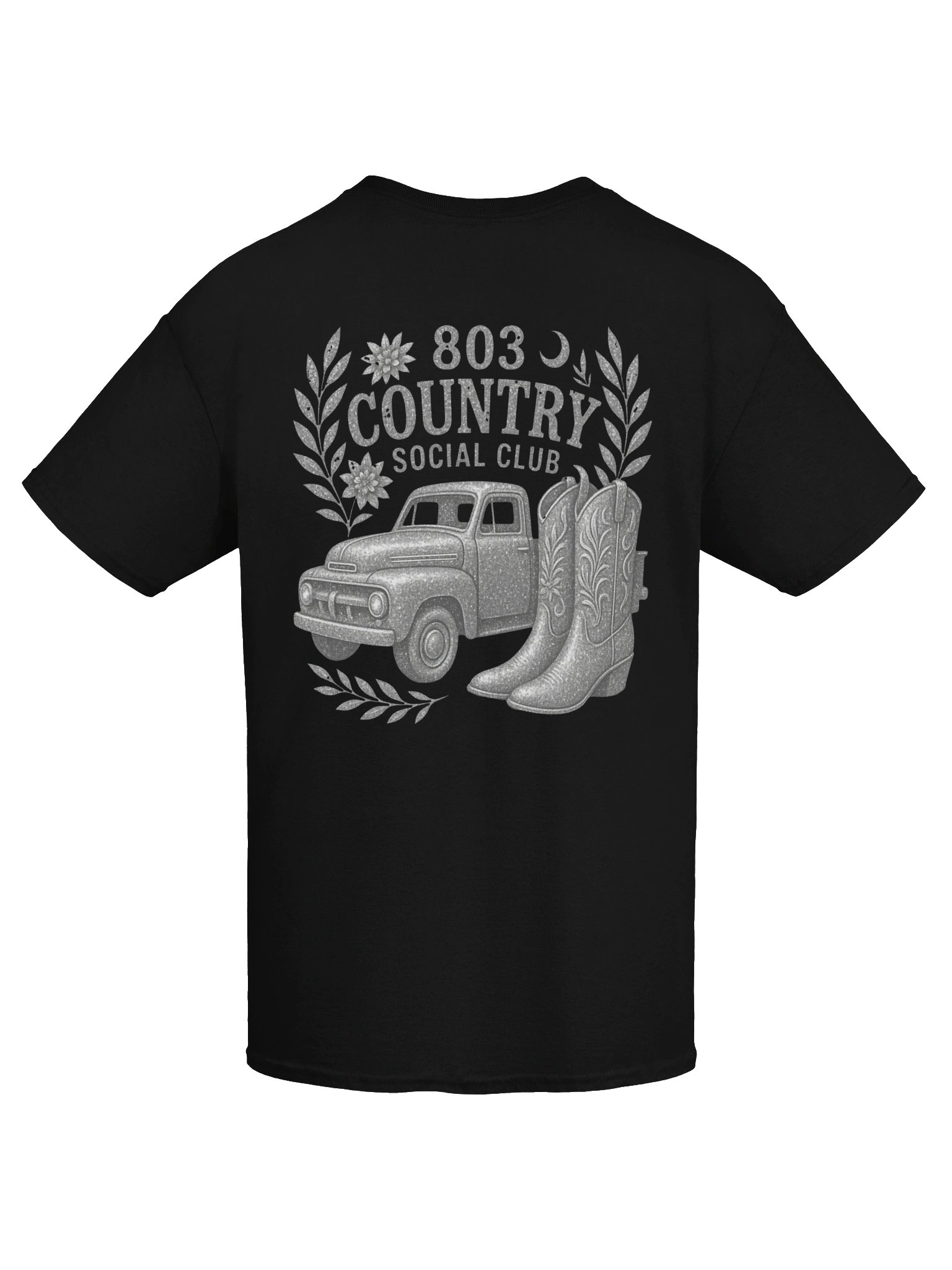 803 Country Social Club Graphic Tee Silvery Details product image (7)