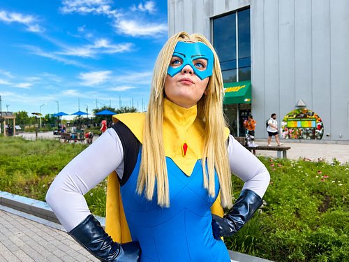 SDN’s finest 😉  #dispatch #cosplay #blondeblazer #SDN #connecticon2026