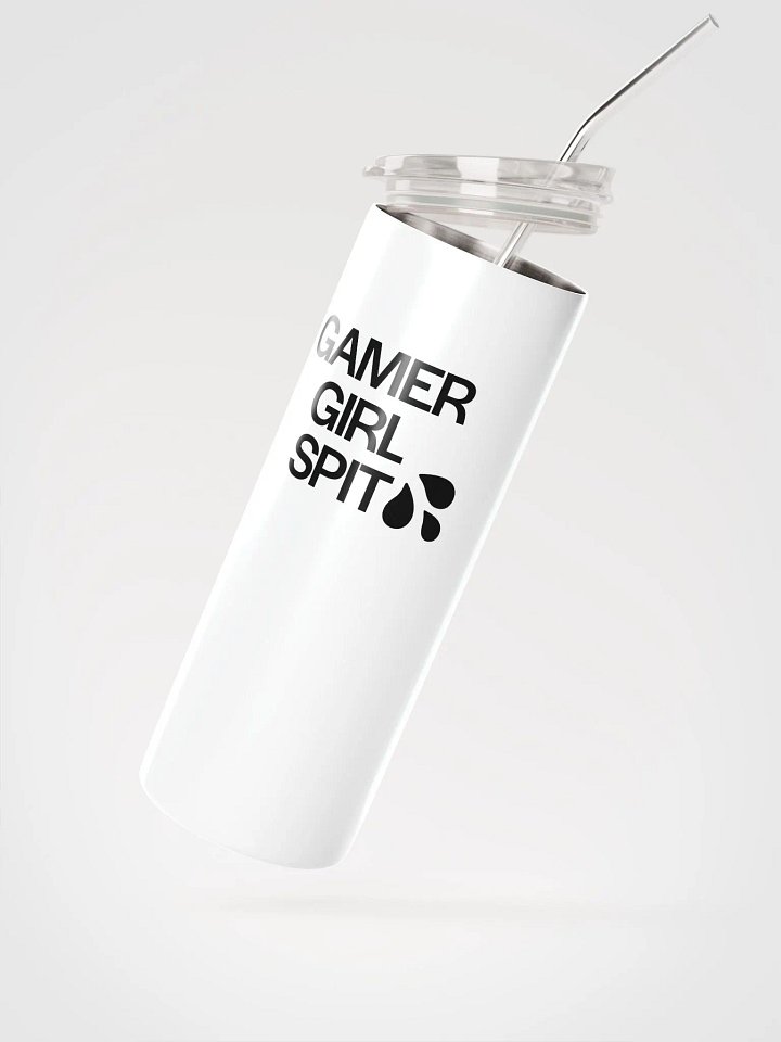 Gamer Girl Spit Tumbler White product image (2)