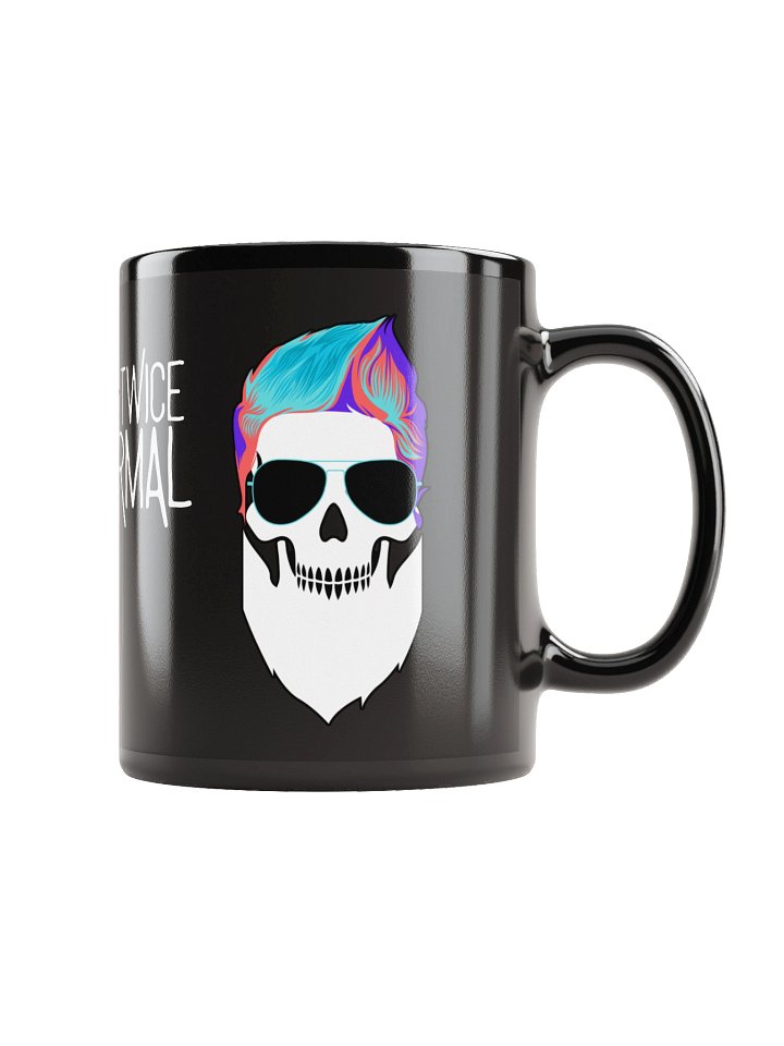 Twins Die Twice Paranormal Twin Skull Mug product image (1)
