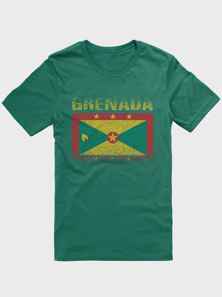 Grenada Flag Inspired Supersoft T-Shirt by CultuRep product image (2)