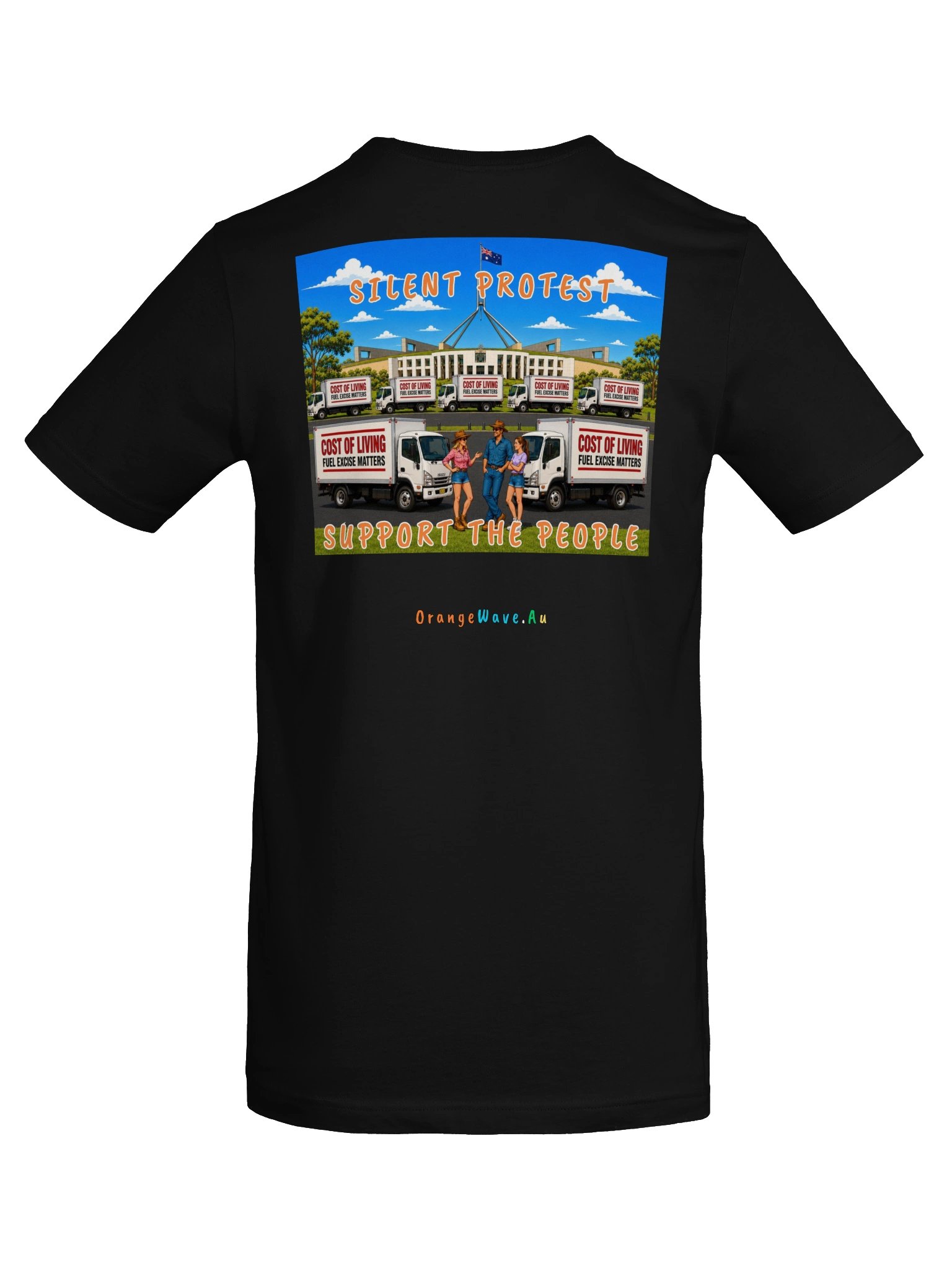 Silent Protest Support the People T-shirt product image (6)
