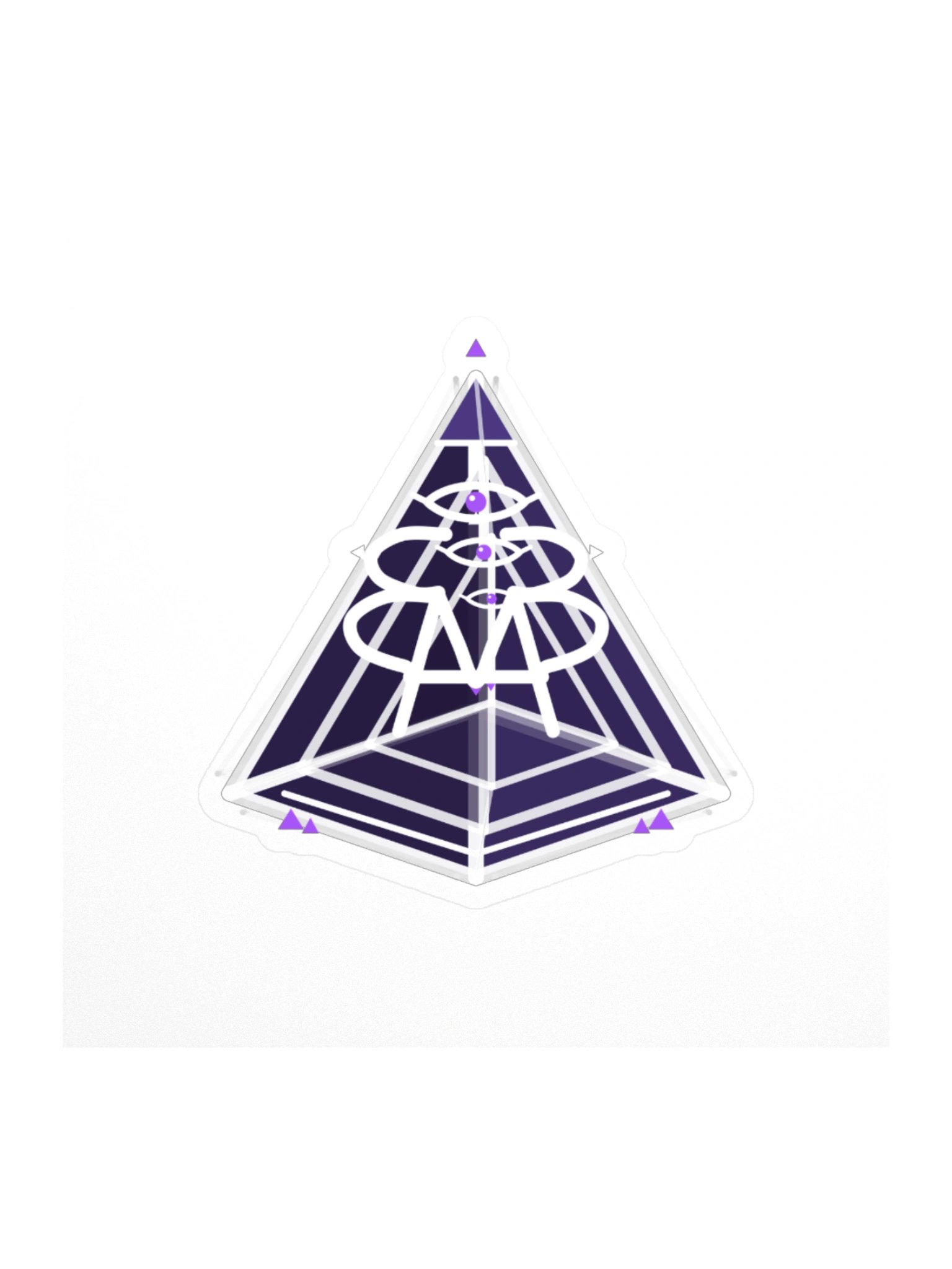 AMP-33 6D Pyramid — Transfer Sticker product image (1)
