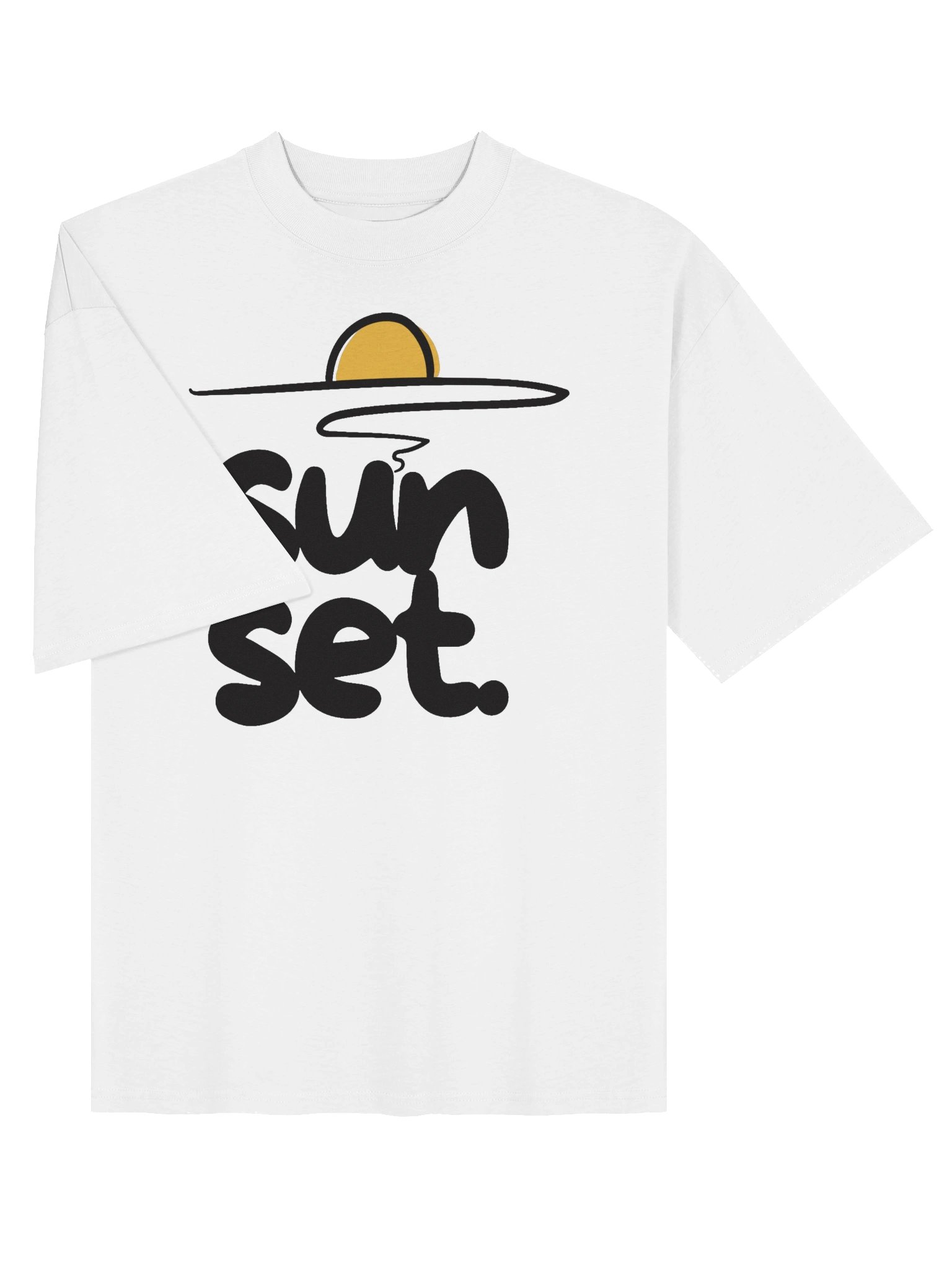 Solar Horizon Unisex Oversized Tee product image (4)