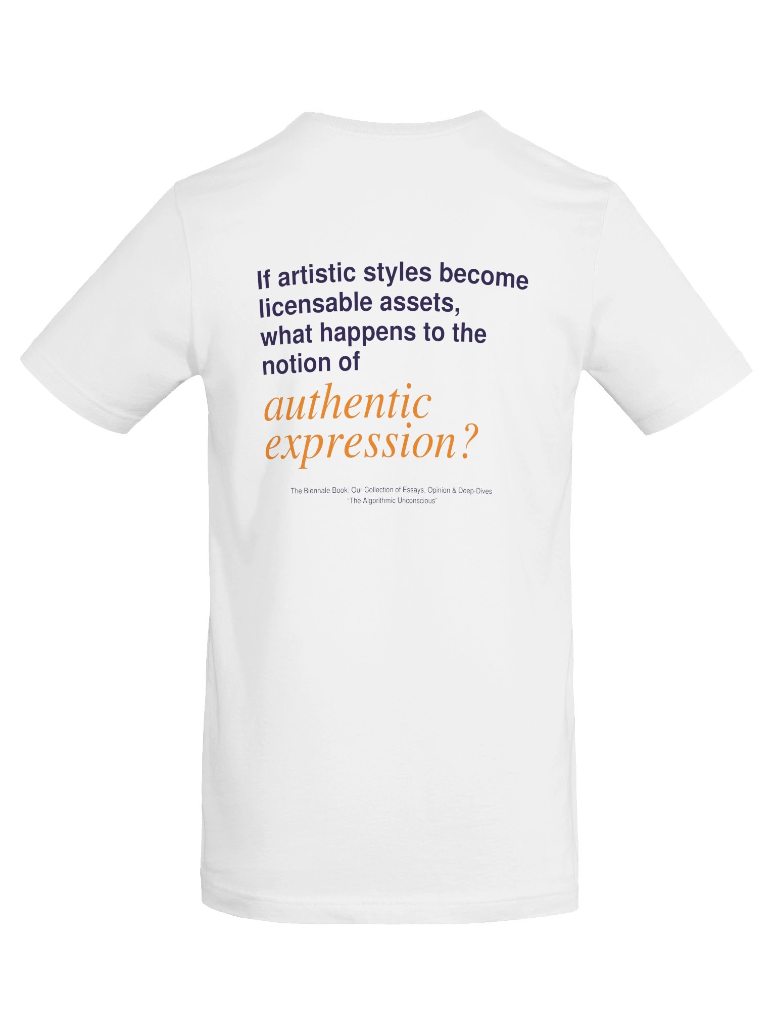 Biennale Book Authentic Expression Unisex Supersoft Tee product image (6)
