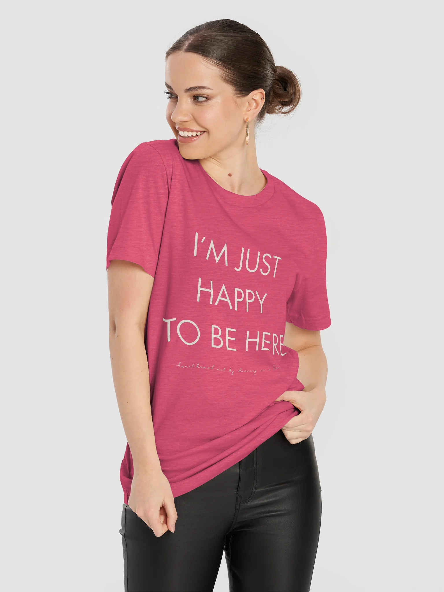 'happy to be here' tee product image (16)