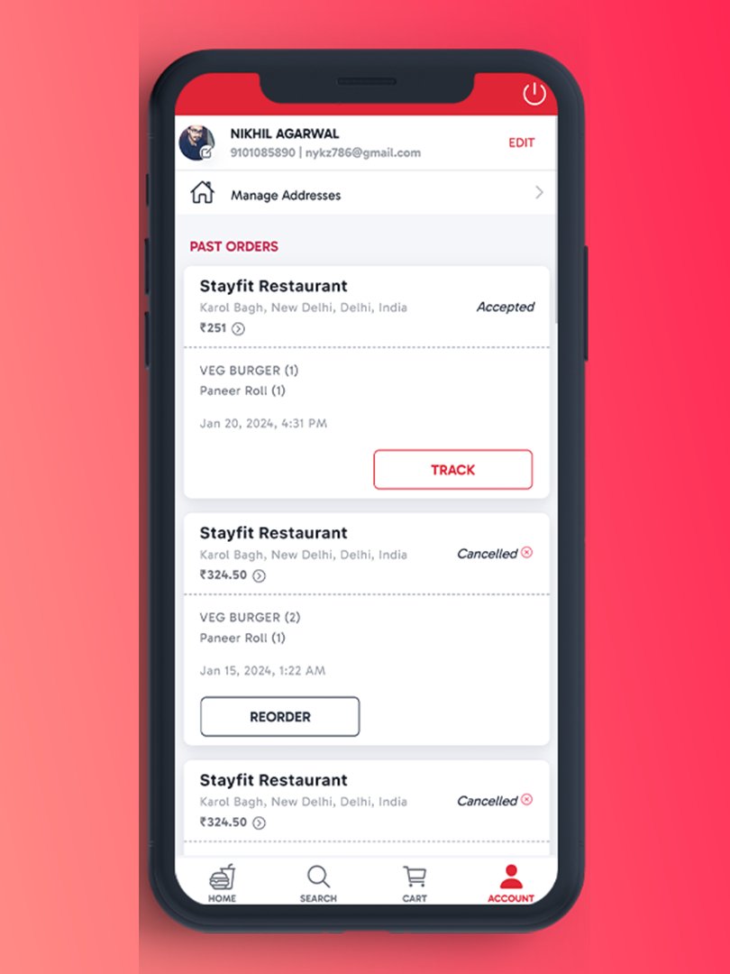 Ionic 8+ Food Delivery Apps, Angular 17+ Admin Panel with Firebase product image (11)