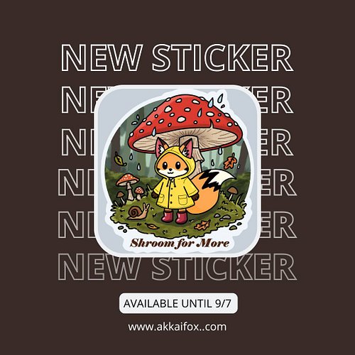New Sticker of the Month available!