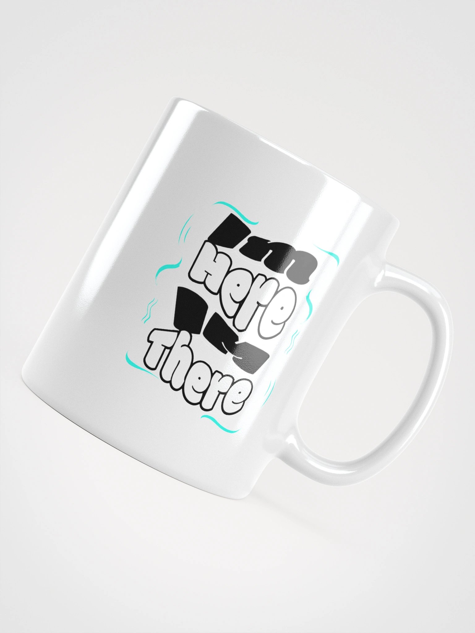 OK BYE/I'm here I'm there Stylized Mug product image (12)