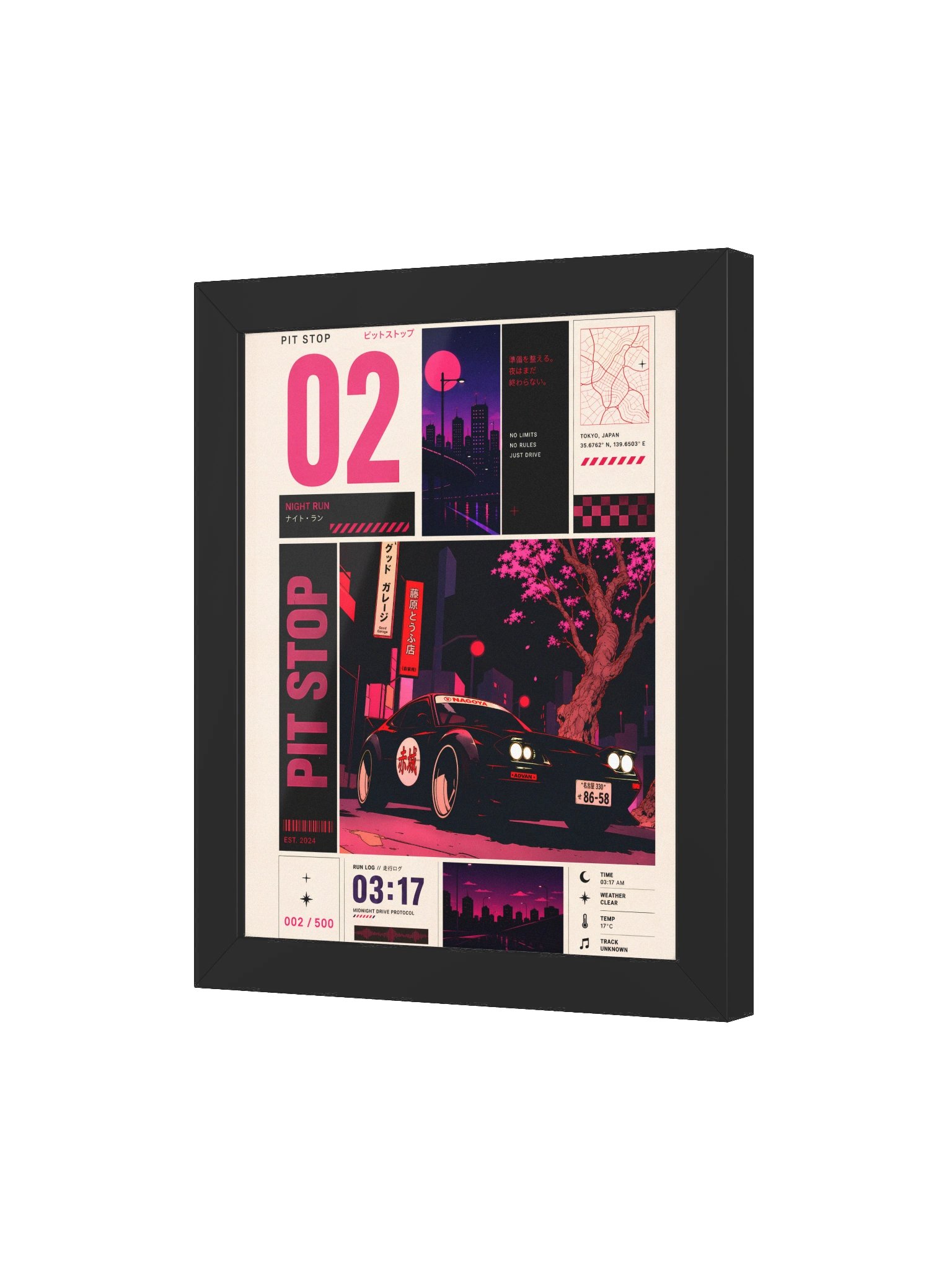 PIT STOP Series Framed Poster no. 02 product image (28)