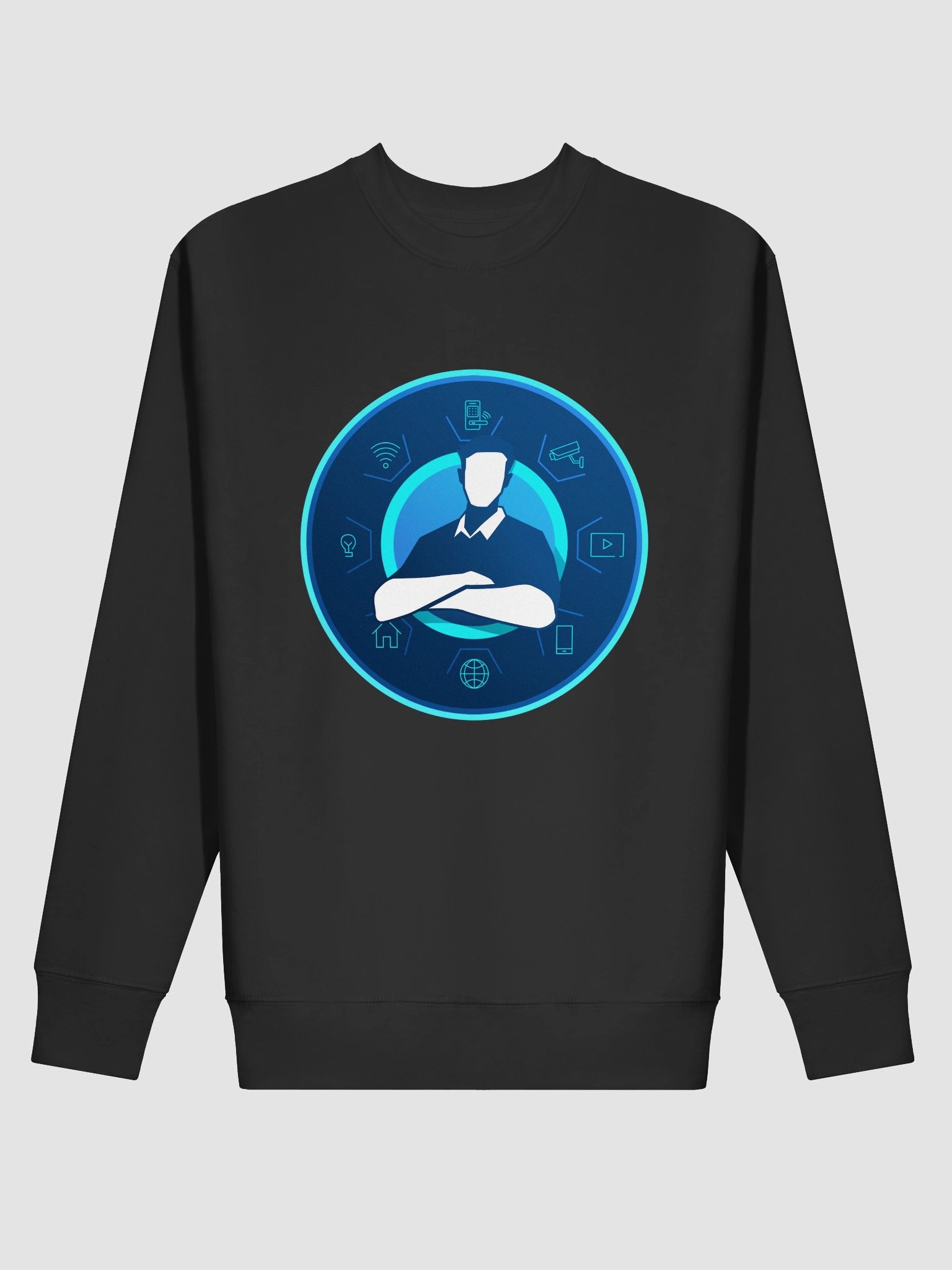Unisex Sweatshirt (Large Logo) product image (7)