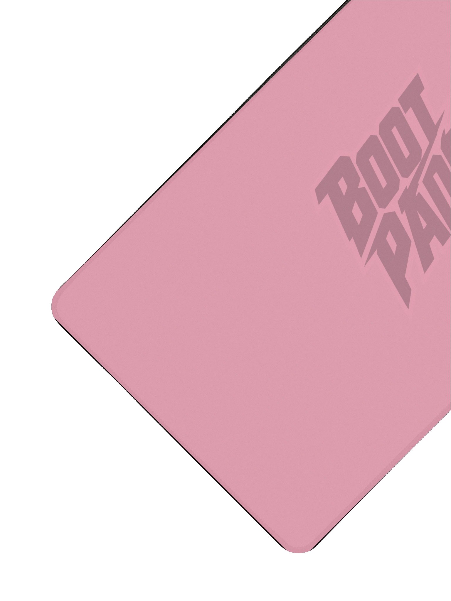 Mousepad Logo Bootpads Centrado Deskmat Rosa product image (2)