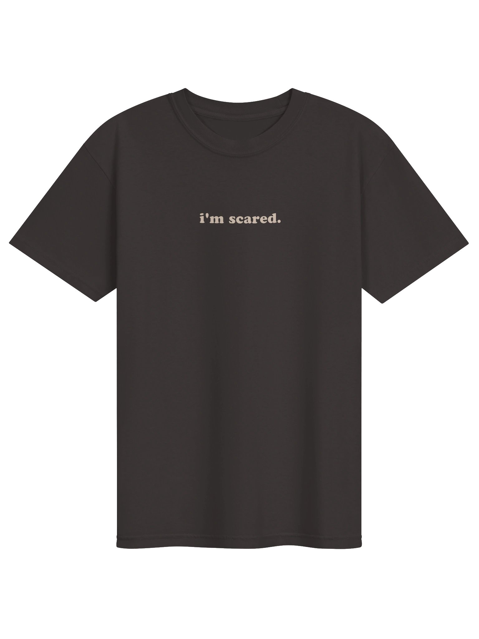 i’m scared. Minimalist Graphic Tee product image (1)